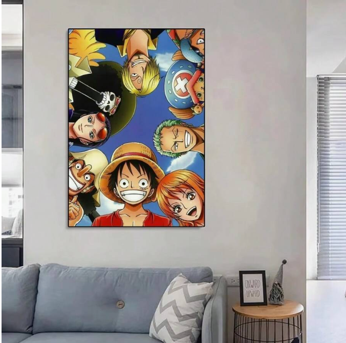 One Piece Canvas Wall Art