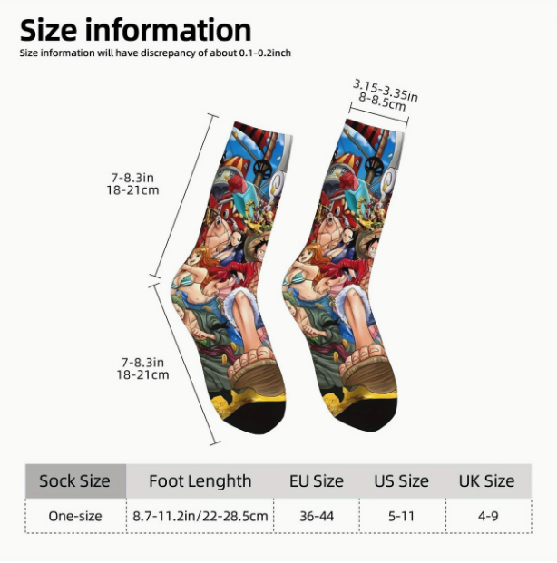 One Piece Socks
