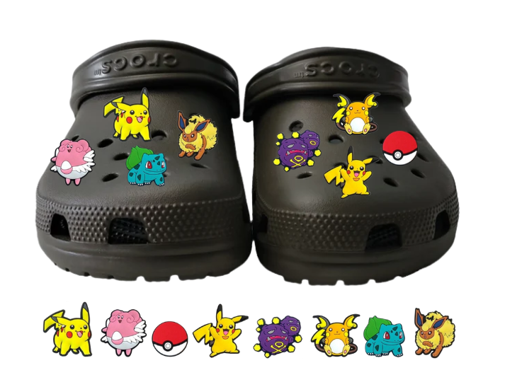 Pokemon Croc Charms - Option D