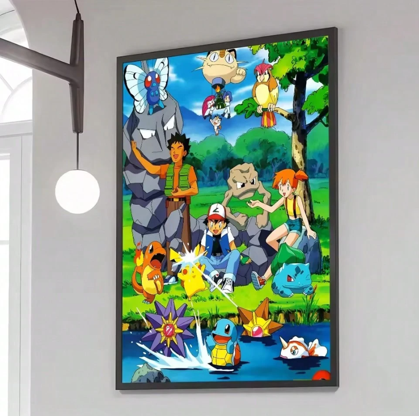 Pokemon Canvas Wall Art