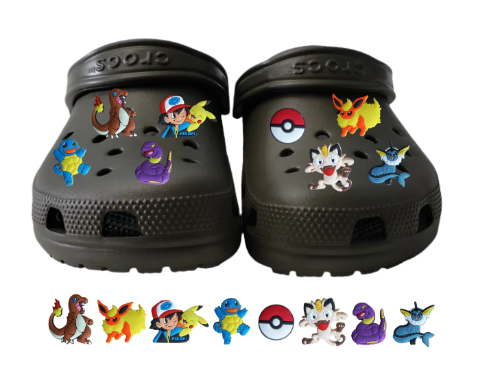 Pokemon Croc Charms - Option G
