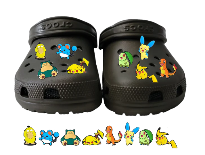 Pokemon Croc Charms - Option A