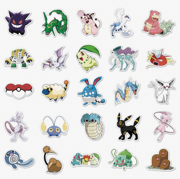 Pokemon Stickers (50)