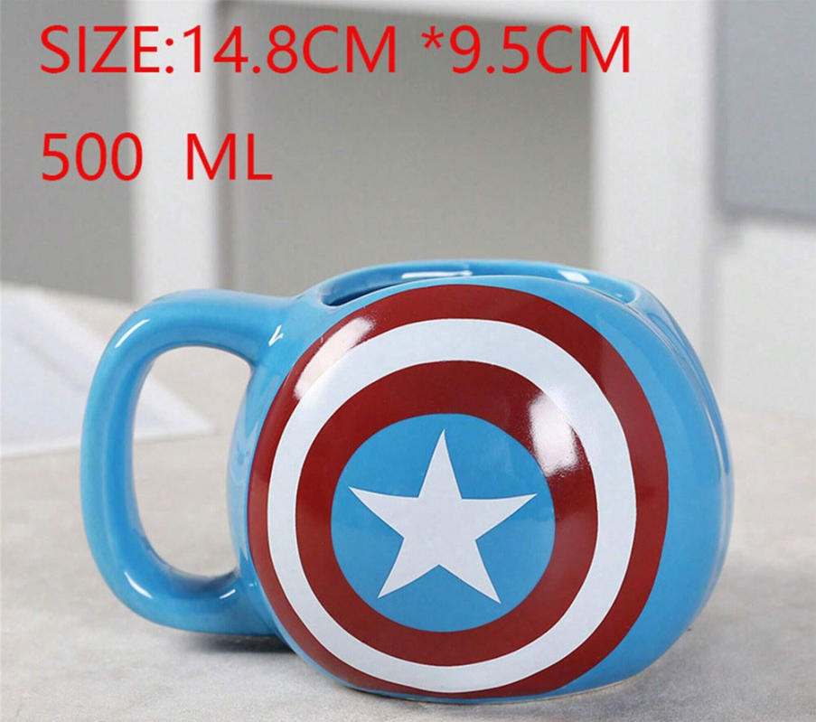 Captain America Shield Mug