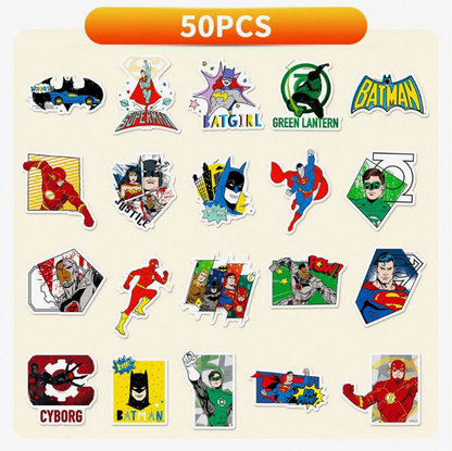 DC Comic Stickers (50)