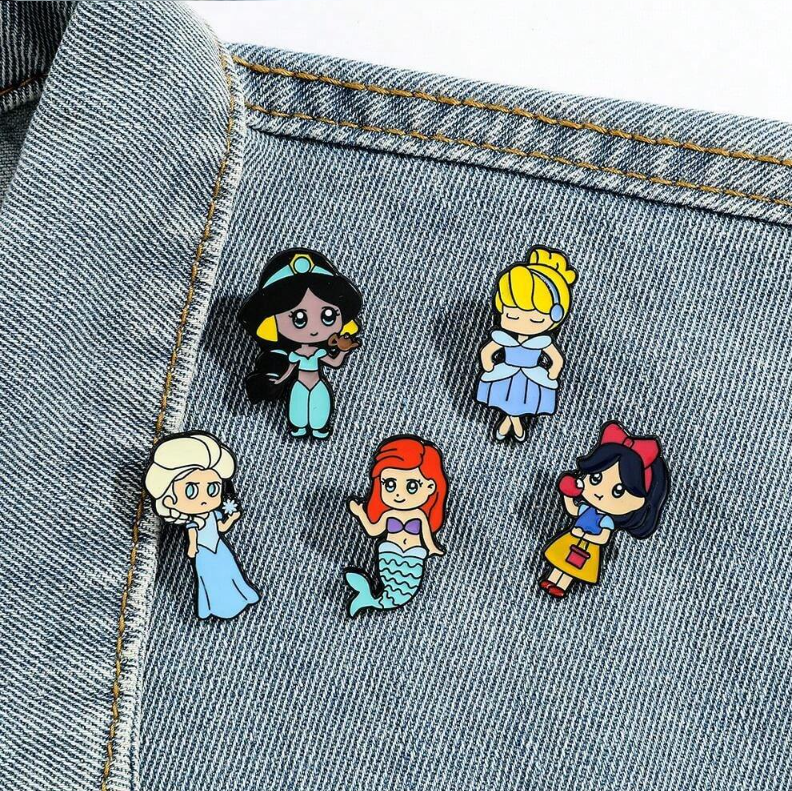 Disney Princess Enamel Pins