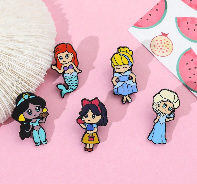 Disney Princess Enamel Pins