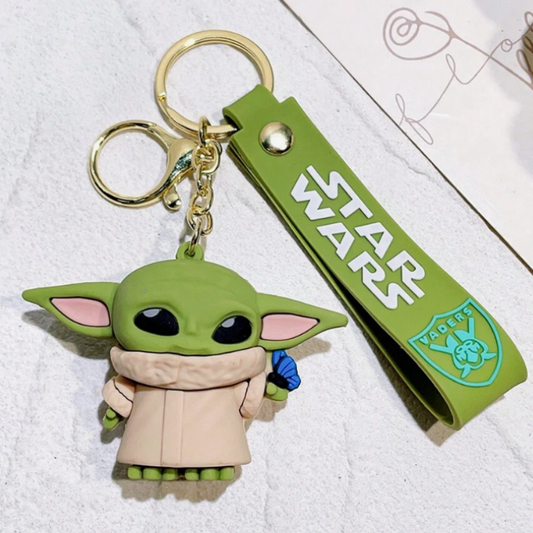 Mandalorian Grogu Keychain