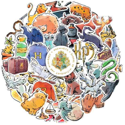 Harry Potter Themed Stickers (50)