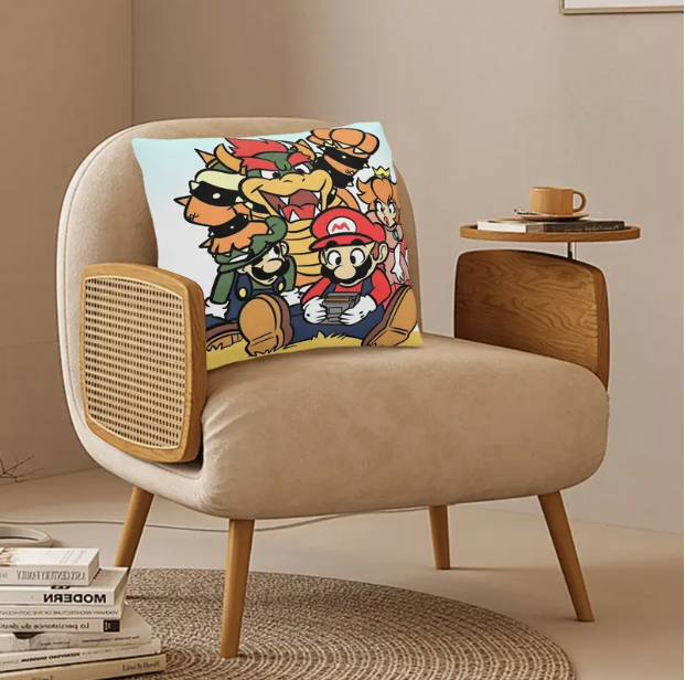 Mario Brothers Scatter Cushion Cover