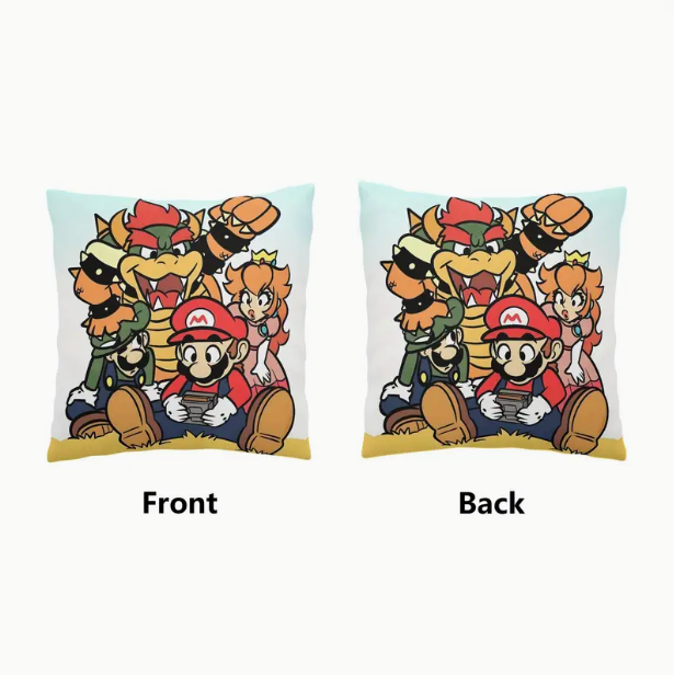 Mario Brothers Scatter Cushion Cover
