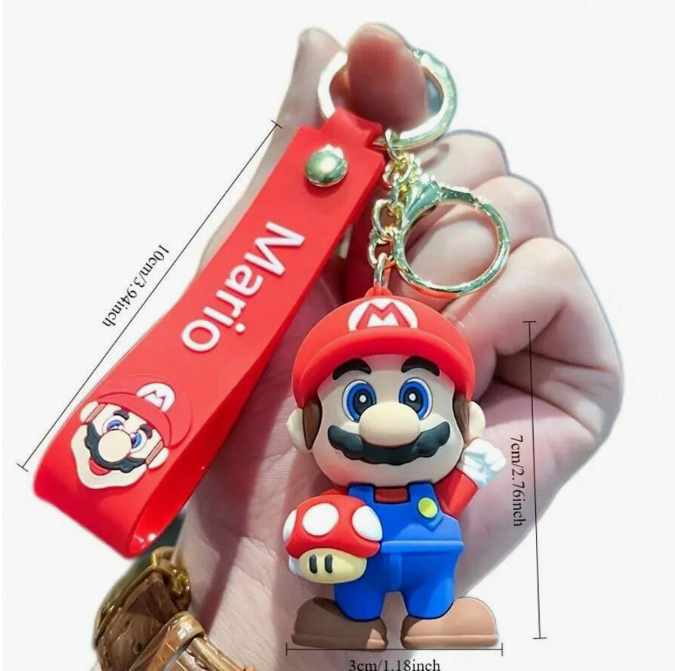 Mario Keychain