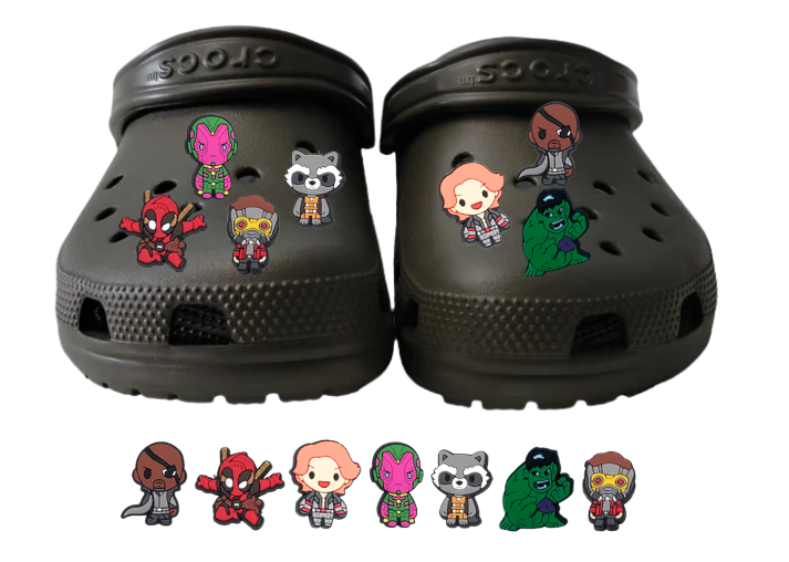 Marvel Croc Charms - Option C
