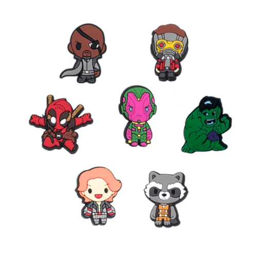 Marvel Croc Charms - Option C