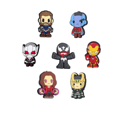 Marvel Croc Charms - Option D