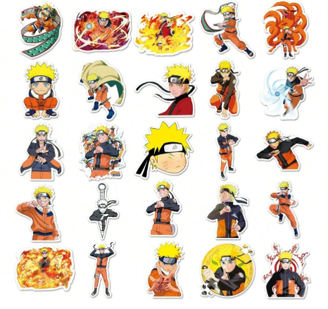 Naruto Stickers (50)