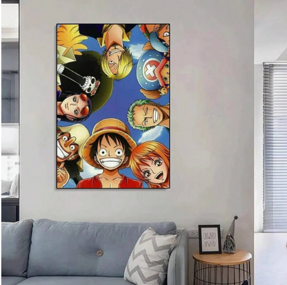 One Piece Canvas Wall Art