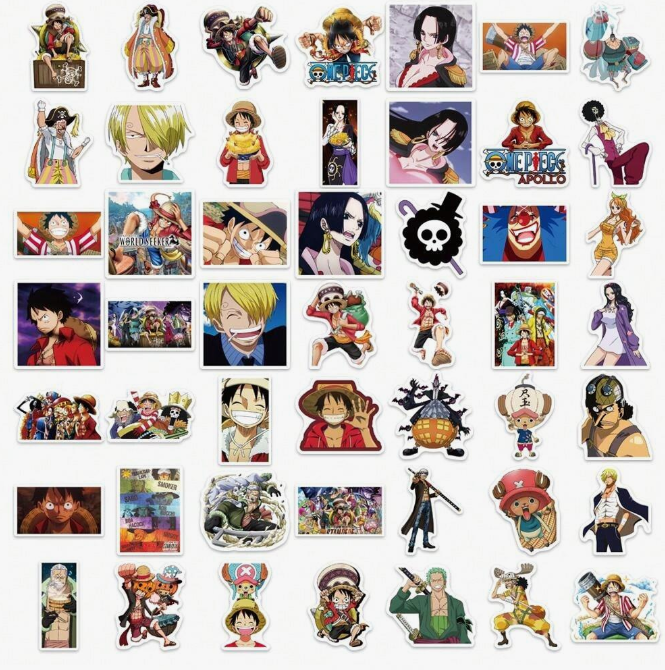 One Piece Stickers (50)