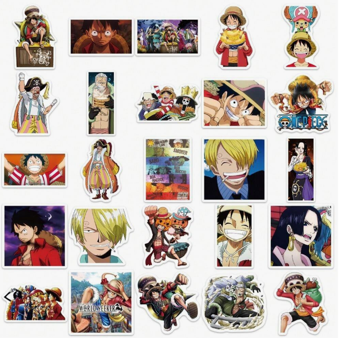 One Piece Stickers (50)