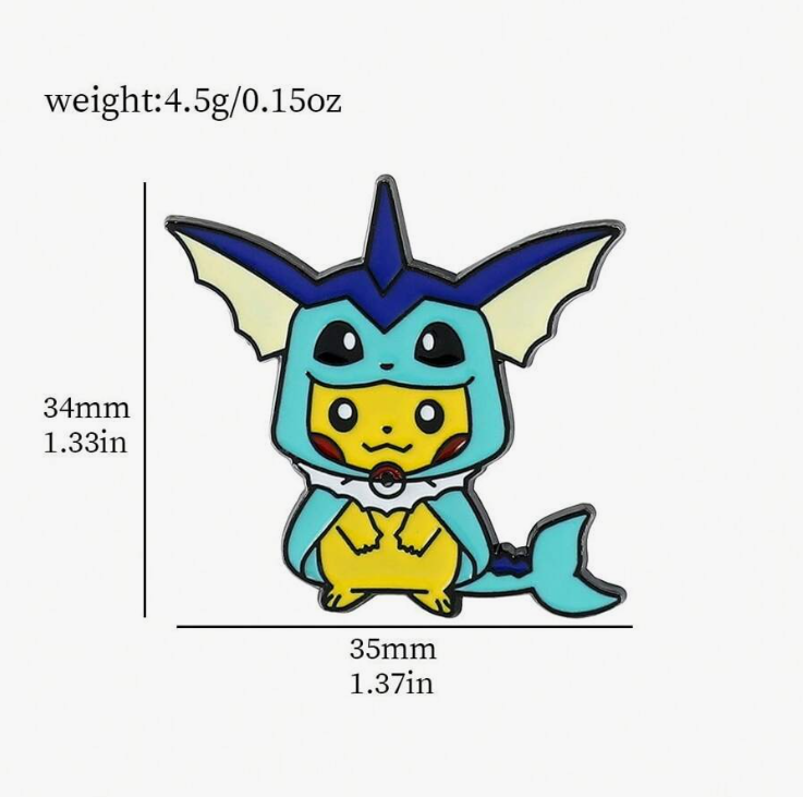 Pikachu Enamel Pins