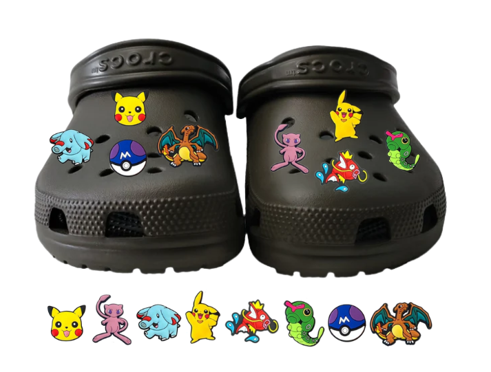 Pokemon Croc Charms - Option F