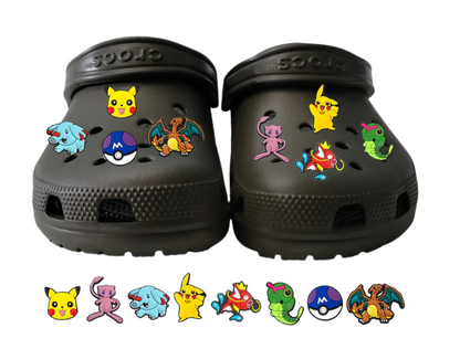 Pokemon Croc Charms - Option F