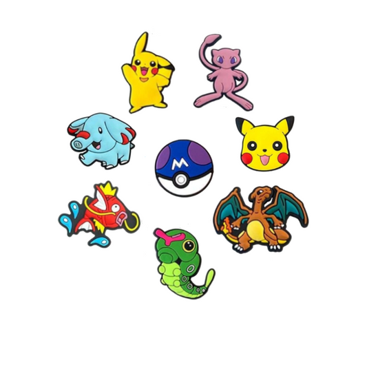 Pokemon Croc Charms - Option F