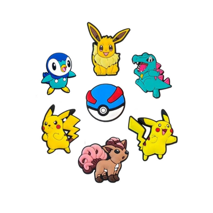 Pokemon Croc Charms - Option E