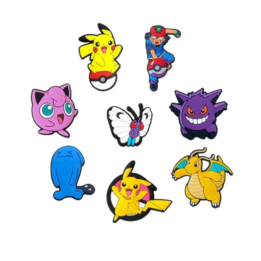 Pokemon Croc Charms - Option C