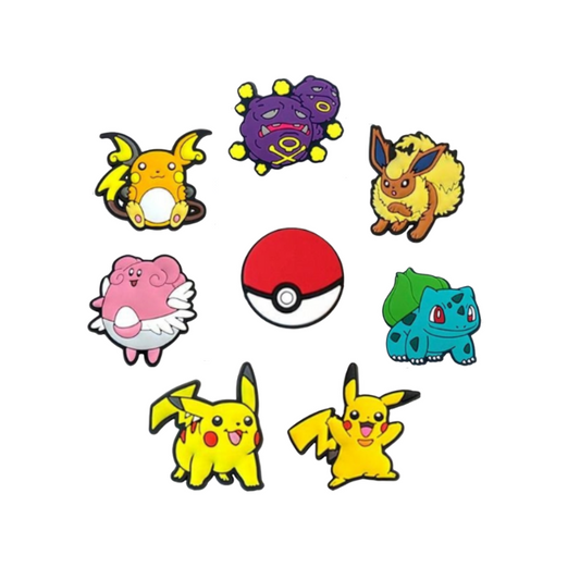 Pokemon Croc Charms - Option D