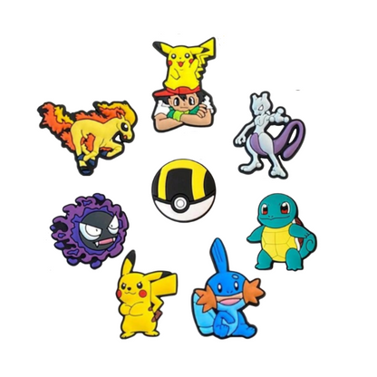 Pokemon Croc Charms - Option B