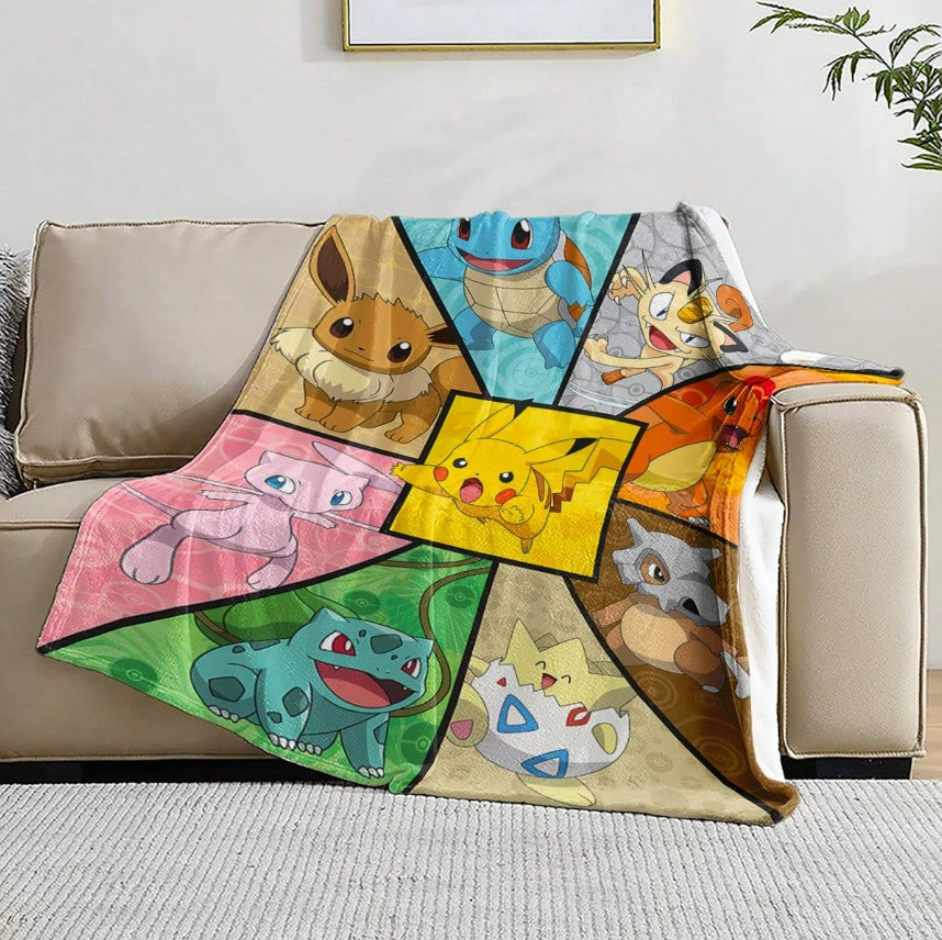 Pokemon Fleece Blanket