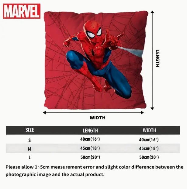 Spiderman Scatter Cushion Cover