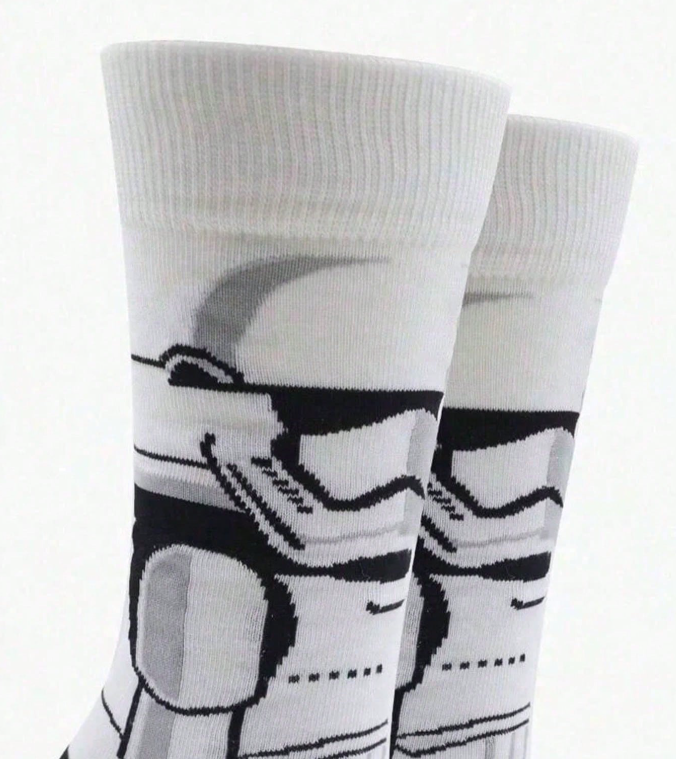 Darth Vader and Storm Trooper Socks