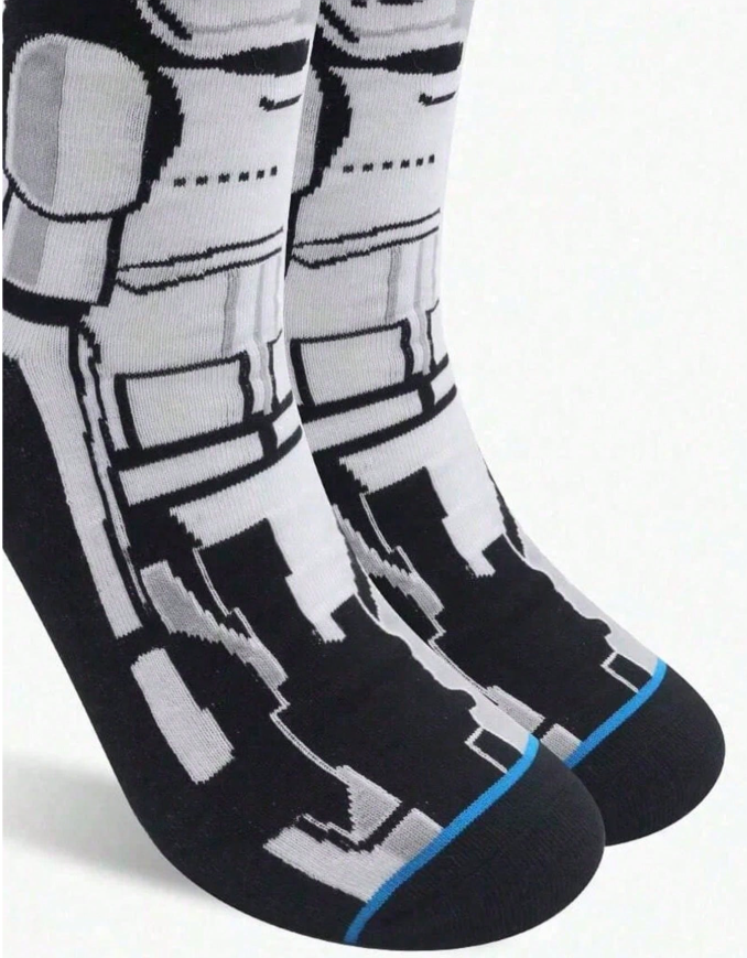 Darth Vader and Storm Trooper Socks
