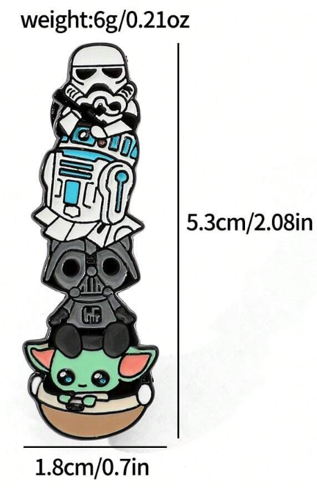 Cute Star Wars Themed Pin