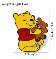 Winnie the Pooh Enamel Pins